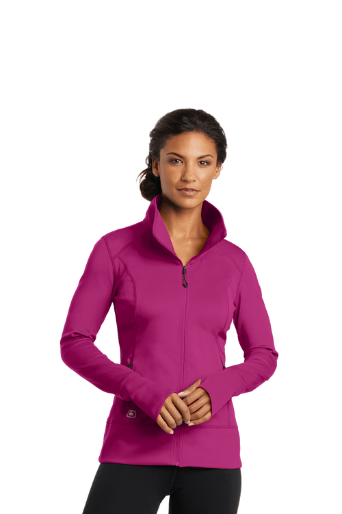 Flush Pink / XS Custom OGIO ENDURANCE Women's Fulcrum Full-Zip - Corporate Gifts