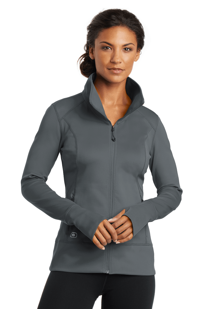 Gear Grey / XS Custom OGIO ENDURANCE Women's Fulcrum Full-Zip - Corporate Gifts