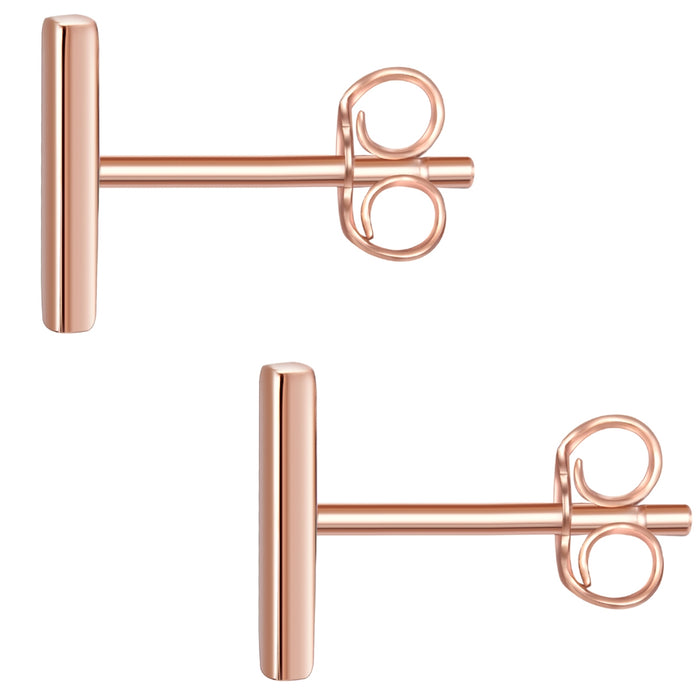 Ohrstecker roségold Stab