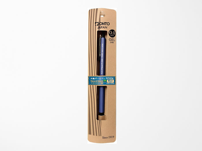 Ohto Wooden Gel Pen 0.4