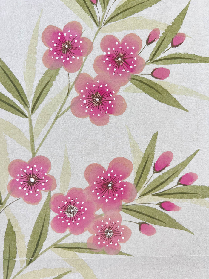 Oleander Pink Original Painting - Diane Hill