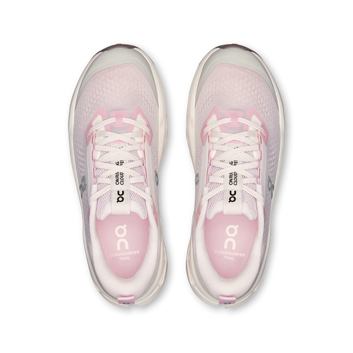On Women's Cloudsurfer Trail 2 - Lily/Gardenia
