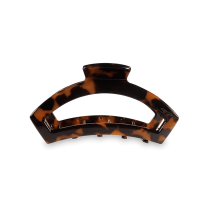 TELETIES Open Hair Clip | Medium | Tortoise