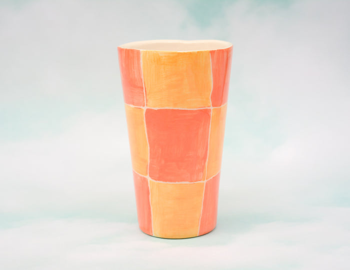 Orange and Yellow Cup