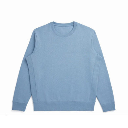 Cloudy Blue / XS Custom Original Favorites Heavyweight Organic Brushed Cotton Crewneck Sweatshirt - Corporate Gifts
