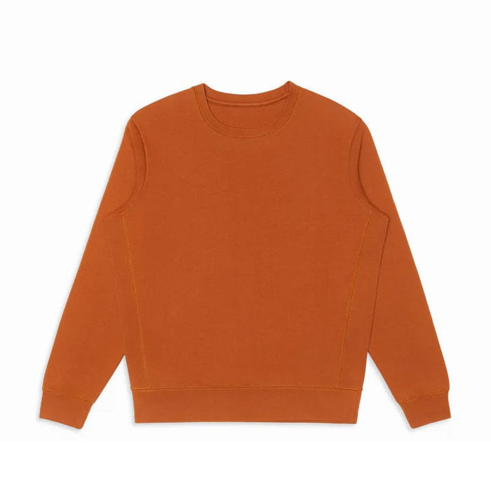 Clay / XS Custom Original Favorites Heavyweight Organic Brushed Cotton Crewneck Sweatshirt - Corporate Gifts