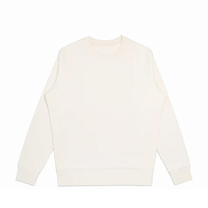 Natural / XS Custom Original Favorites Heavyweight Organic Brushed Cotton Crewneck Sweatshirt - Corporate Gifts