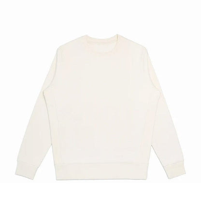 Natural / XS Custom Original Favorites Heavyweight Organic Brushed Cotton Crewneck Sweatshirt - Corporate Gifts