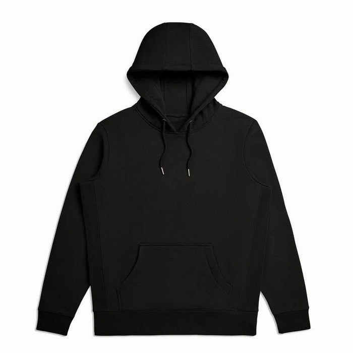 Black / XS Custom Original Favorites Heavyweight Organic Brushed Cotton Hooded Sweatshirt - Corporate Gifts