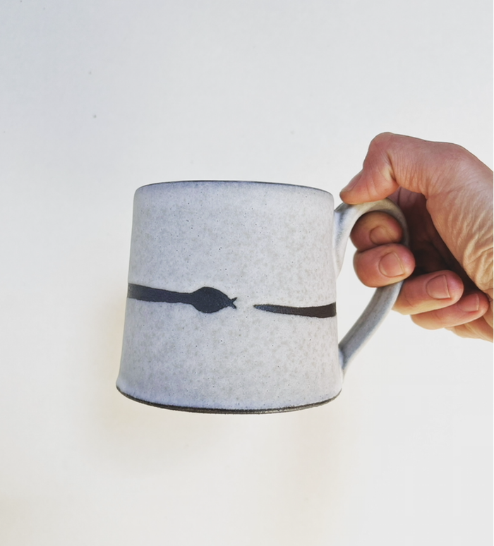 Ourobouros Snake Mug - Jessica Wertz Ceramics