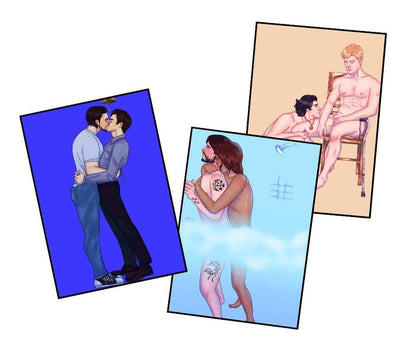 sample of mm art in illustrated omnibuses