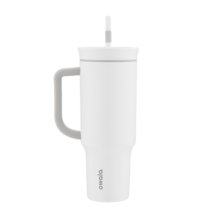 Shy Marshmallow Custom Owala 40oz Tumbler - Corporate Gifts