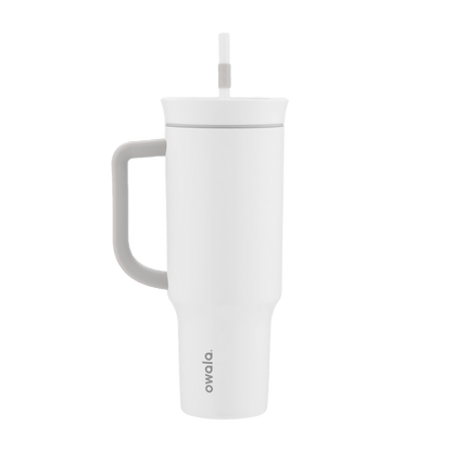 Shy Marshmallow Custom Owala 40oz Tumbler - Corporate Gifts