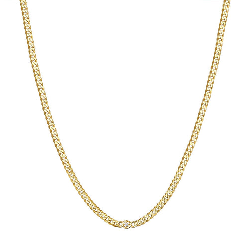 Panzerkette gold Zirkonia