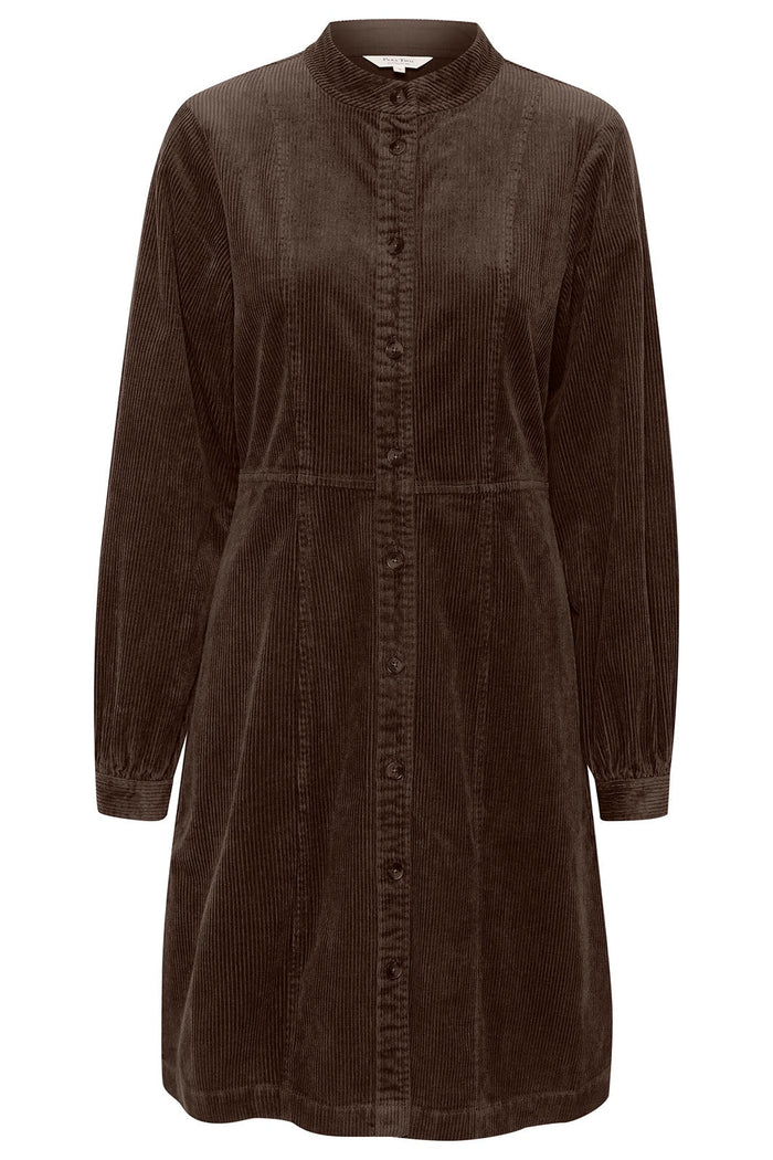 Part Two 30308055 Ruthia Hot Fudge Brown Dress - Dotique