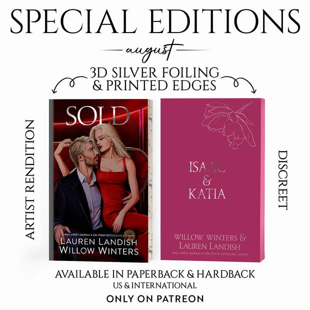 Sold Discreet Hardback