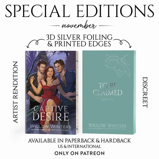 Captive Desire Discreet Paperback