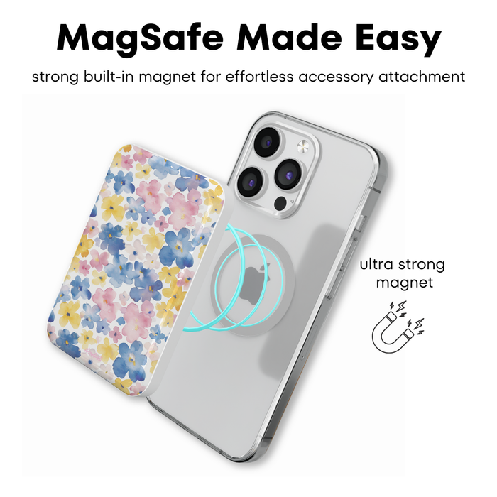 Pastel Petals MagSafe Power Bank