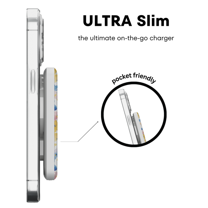 Pastel Petals MagSafe Power Bank