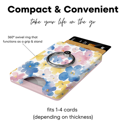 Pastel Petals MagSafe Wallet