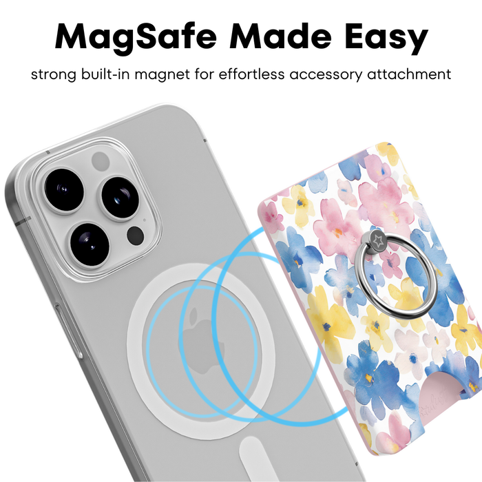 Pastel Petals MagSafe Wallet