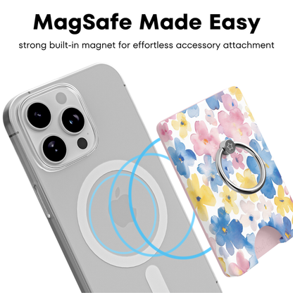 Pastel Petals MagSafe Wallet