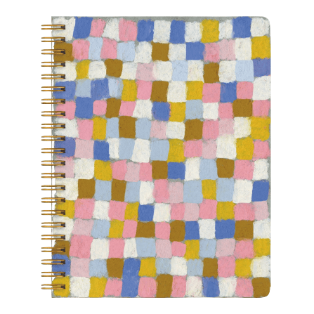 Seedlings Pastel Weave Big Wire Notebook