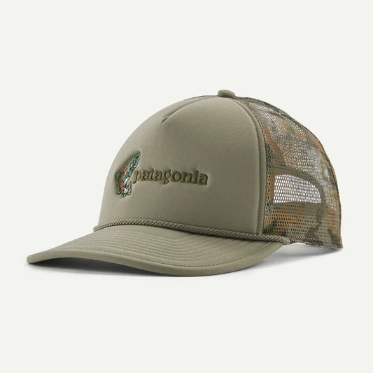 Patagonia Broadcaster Hat - Fish Jump: River Rock Green