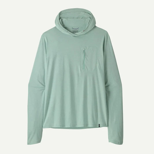Patagonia Men's Capilene Cool Sun Hoody - Thermal Blue/Thin Ice X-Dye