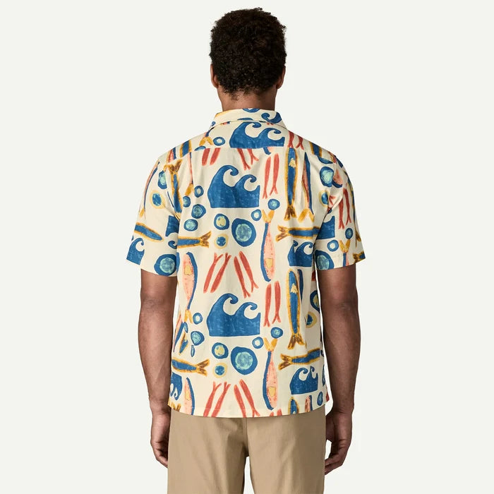 Patagonia Men's Tidal Thread Camp Shirt - Tropiclimb: Hot Ember