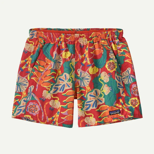 Patagonia Women's Baggies Shorts 5" - Tropiclimb: Hot Ember