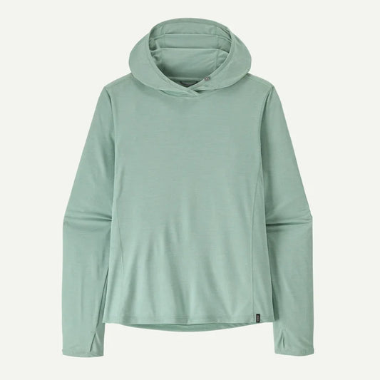 Patagonia Women's Capilene Cool Sun Hoody - Thermal Blue/Thin Ice X-Dye