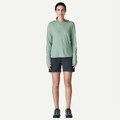 Patagonia Women's Capilene Cool Sun Hoody - Thermal Blue/Thin Ice X-Dye