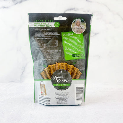 Paula Deen Home Cookin' Grain Free Jerky Bites - De-Boned Turkey, Pea & Berry Recipe