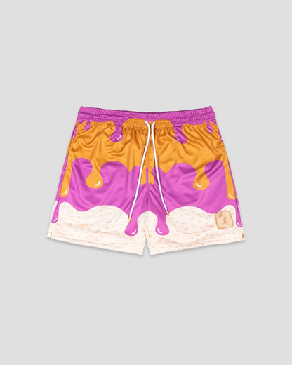 Pb & Jammed Diamond Air Mesh Shorts - Youth