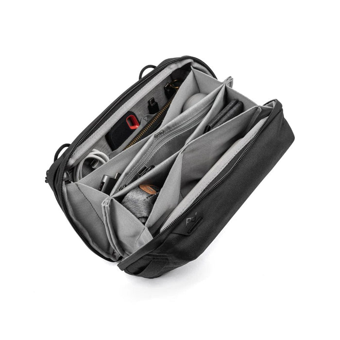 Black Custom Peak Design Tech Pouch - Corporate Gifts
