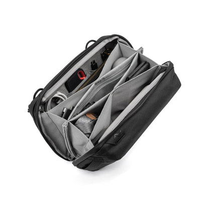 Black Custom Peak Design Tech Pouch - Corporate Gifts