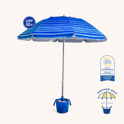 Perfectly Portable Beach Umbrella