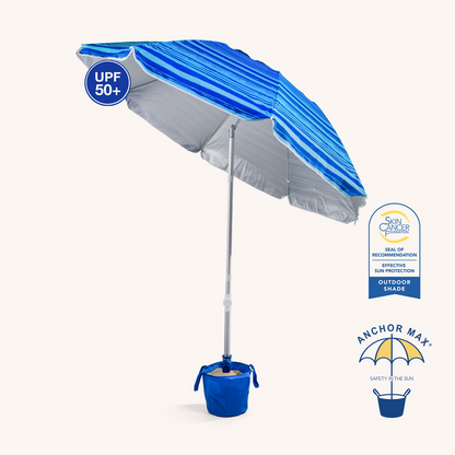 Perfectly Portable Beach Umbrella
