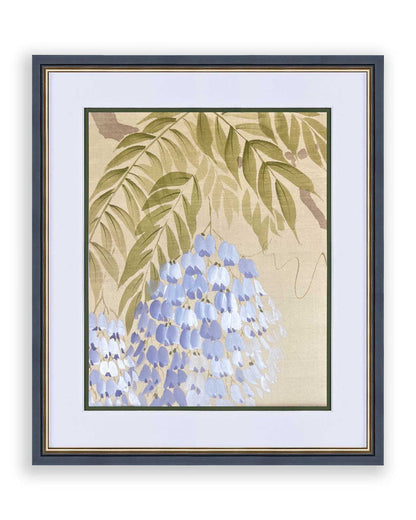 Periwinkle Wisteria Original Painting - Diane Hill