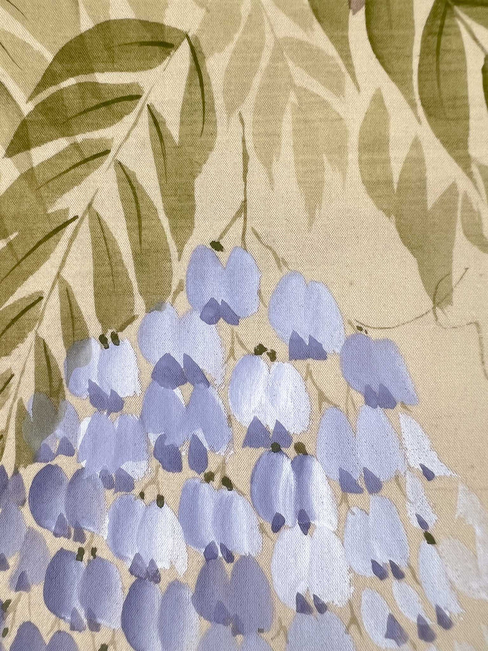 Periwinkle Wisteria Original Painting - Diane Hill