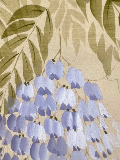 Periwinkle Wisteria Original Painting - Diane Hill