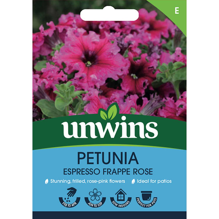 Petunia Seeds 'Espresso Frappe Rose'