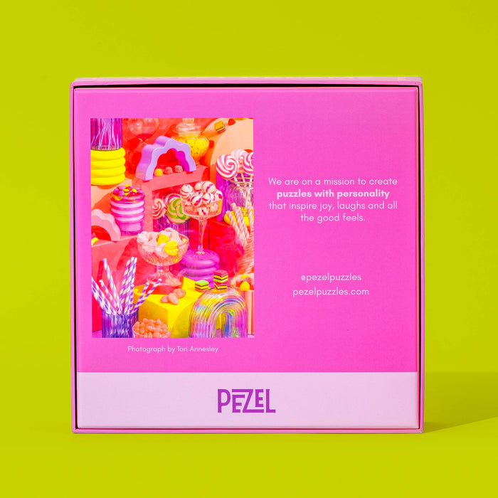 Pezel Puzzles - 🍭 Sweet Dreams 🌈 | 500 Piece Jigsaw Puzzle w/ Canvas Bag