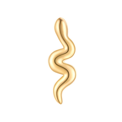 Piercing Schlange gold