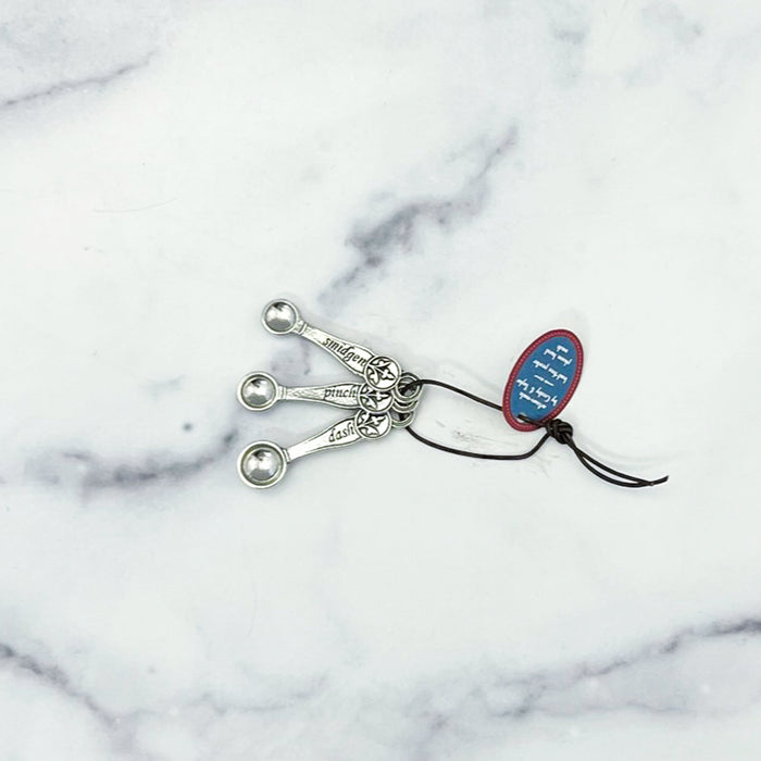 Pinch , Dash , Smidgen Pewter Spoon set