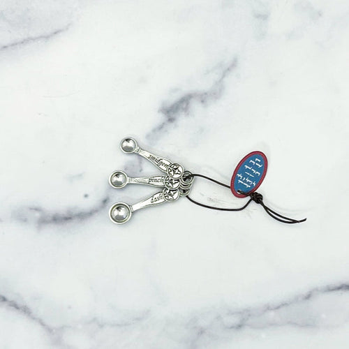 Pinch , Dash , Smidgen Pewter Spoon set