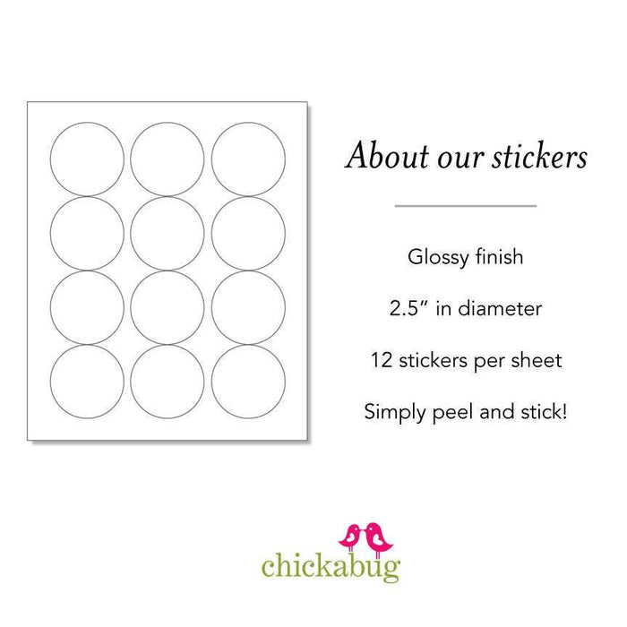 Pink "Thanks! Please Enjoy This Little Gift" Stickers
