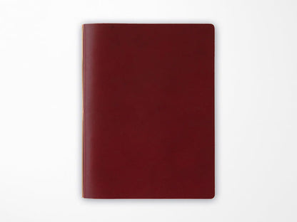 PLOTTER Limited Edition LISCIO Red Leather 6 Ring Leather Binder with Accessories - A5