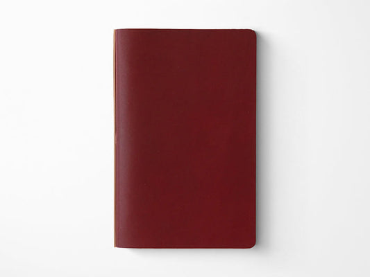 PLOTTER Limited Edition LISCIO Red Leather 6 Ring Leather Binder with Accessories - Bible